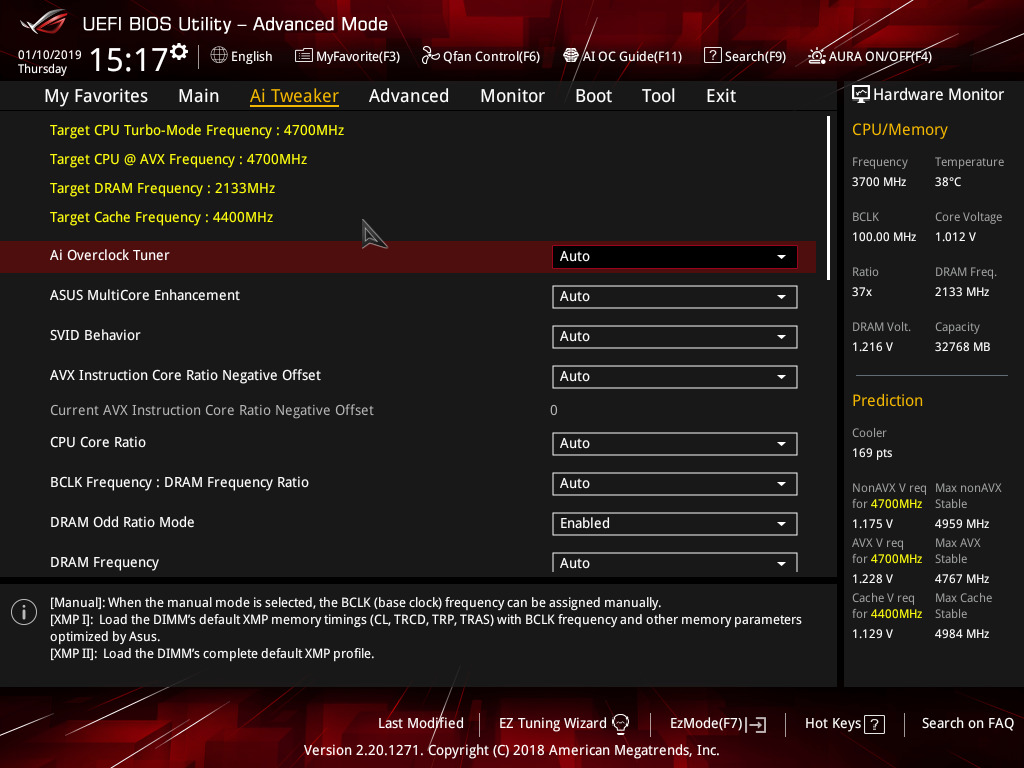 ASUS ROG Z390 BIOS and Software - Tiny at $200: ASUS Z390-I